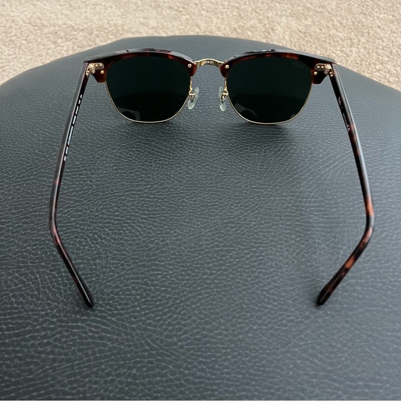 Ray-Ban Clubmaster Sunglasses W0366 Classic Tortoise - Picture 7 of 9